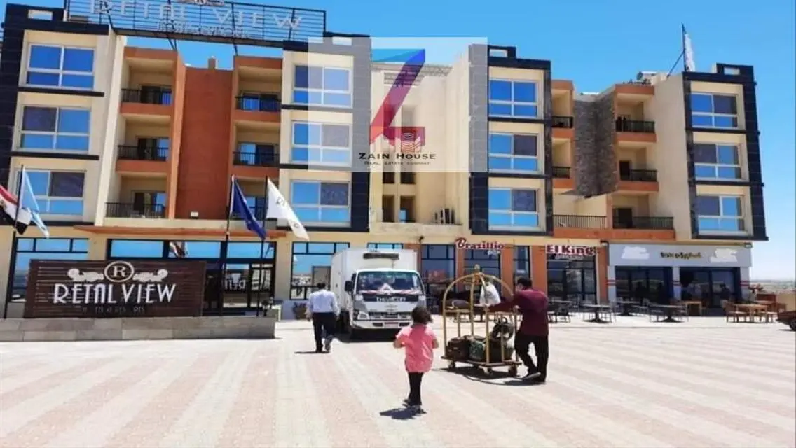شقة فاخرة للبيع بمساحة متر شرفة