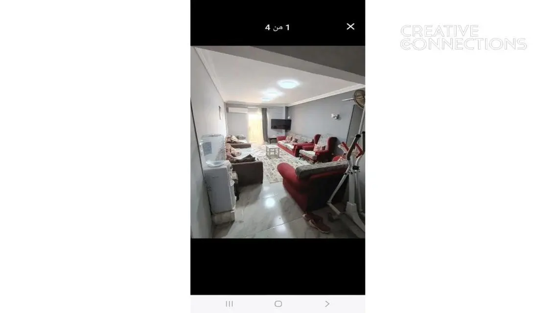 شقة فاخرة للإيجار بمساحة 140 متر