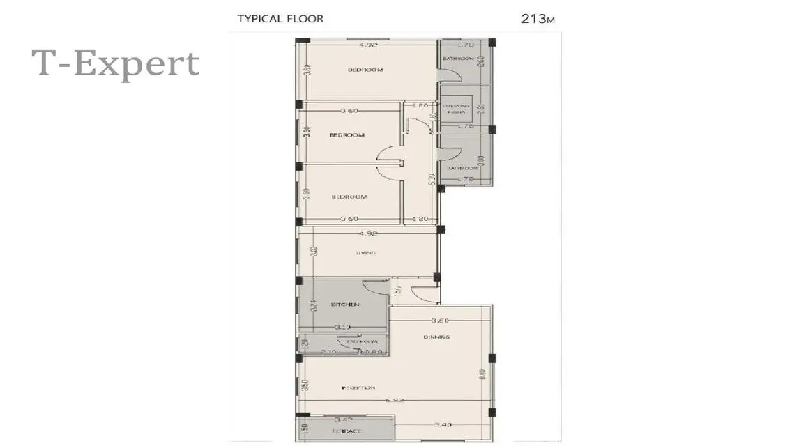 Luxurious 3-Bedroom Apartment in the Heart of the City
