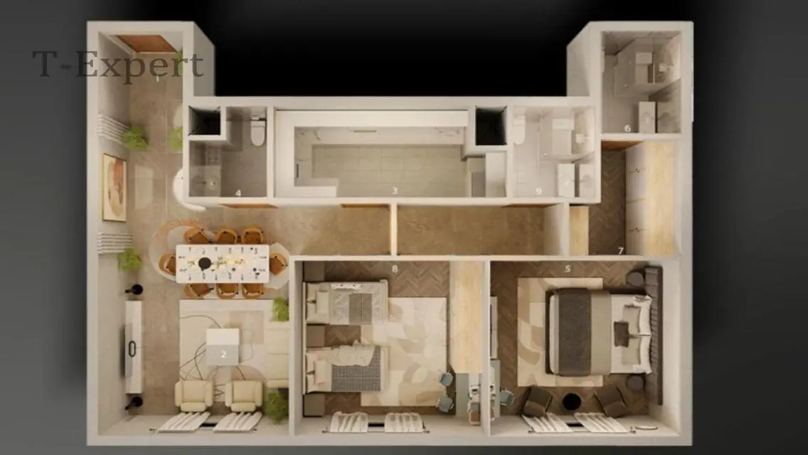 Luxury Apartment in Dijar - 5th Settlement