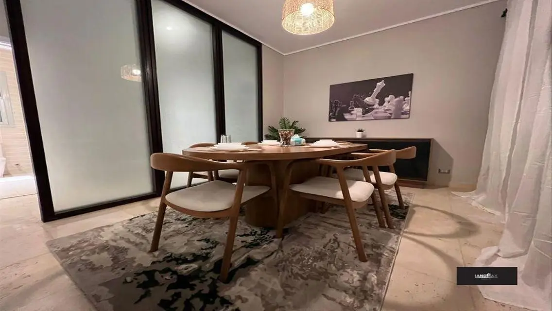 Luxurious Two-Bedroom Apartment with Study Room in Entertainment Area