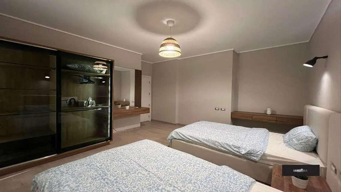 Luxurious Two-Bedroom Apartment with Study Room in Entertainment Area