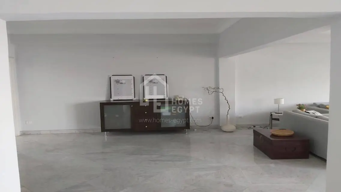 Fully Furnished Nile-View Apartment for Rent in Zamalek