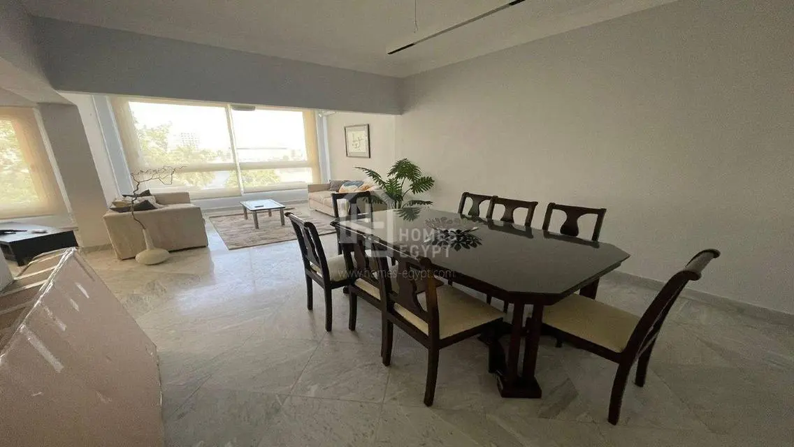 Fully Furnished Nile-View Apartment for Rent in Zamalek