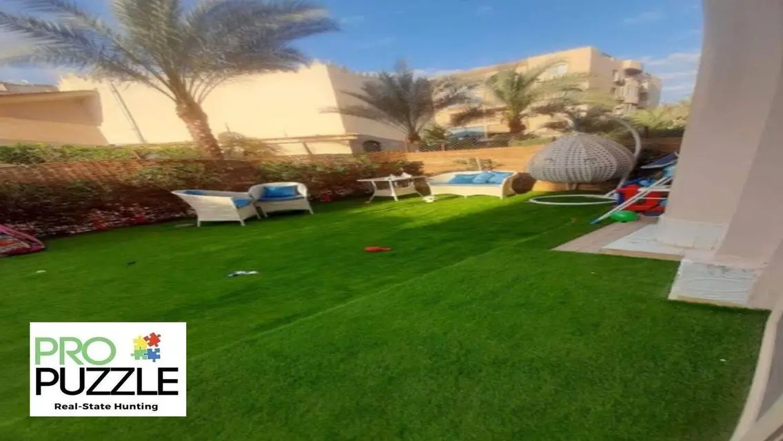 Land with Garden for Sale in Al-Masraweya Compound - New Cairo
