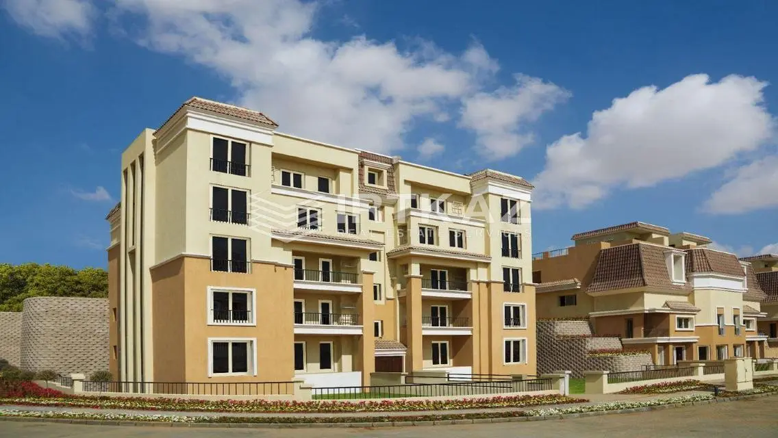 Luxurious Apartment with Garden and Balcony in a Secure Complex