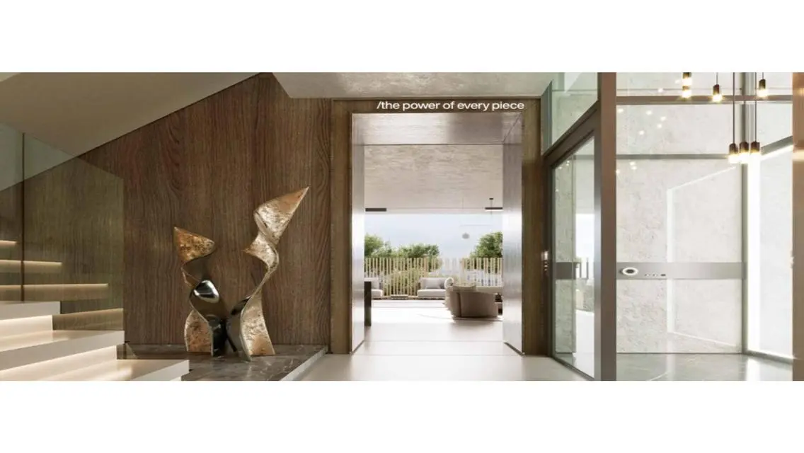 Luxury Apartment with Private Garden and Shared Pool