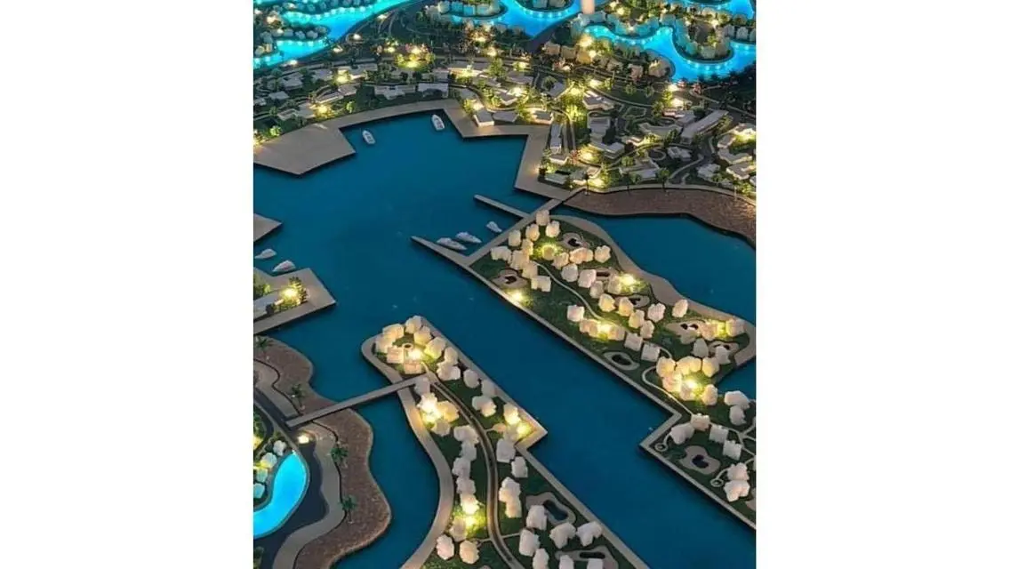 شقة رائعة بمساحة 122 متر بتصميم مميز