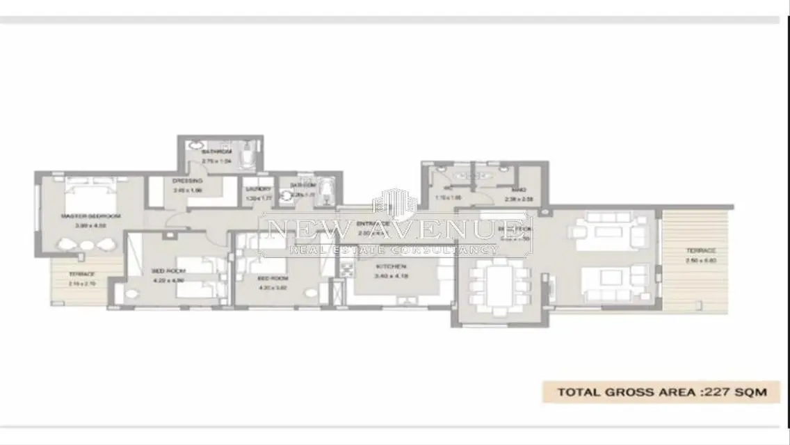 Luxury 3-Bedroom Apartment for Sale - 227 sqm