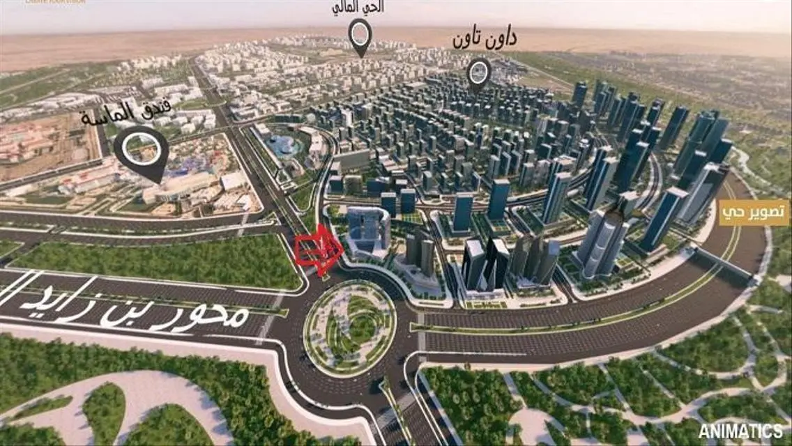 مكتب فخم في قلب المنطقة التجارية