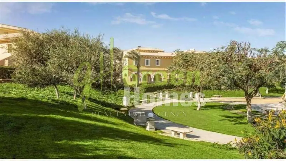 Modern Green Home for Sale with Security Guard