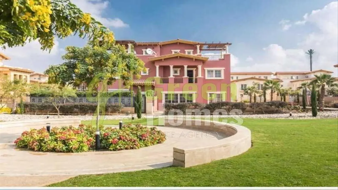 Modern Green Home for Sale with Security Guard