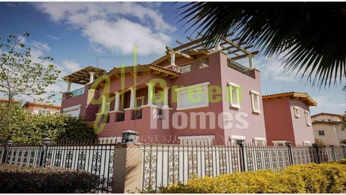 Modern Green Home for Sale with Security Guard