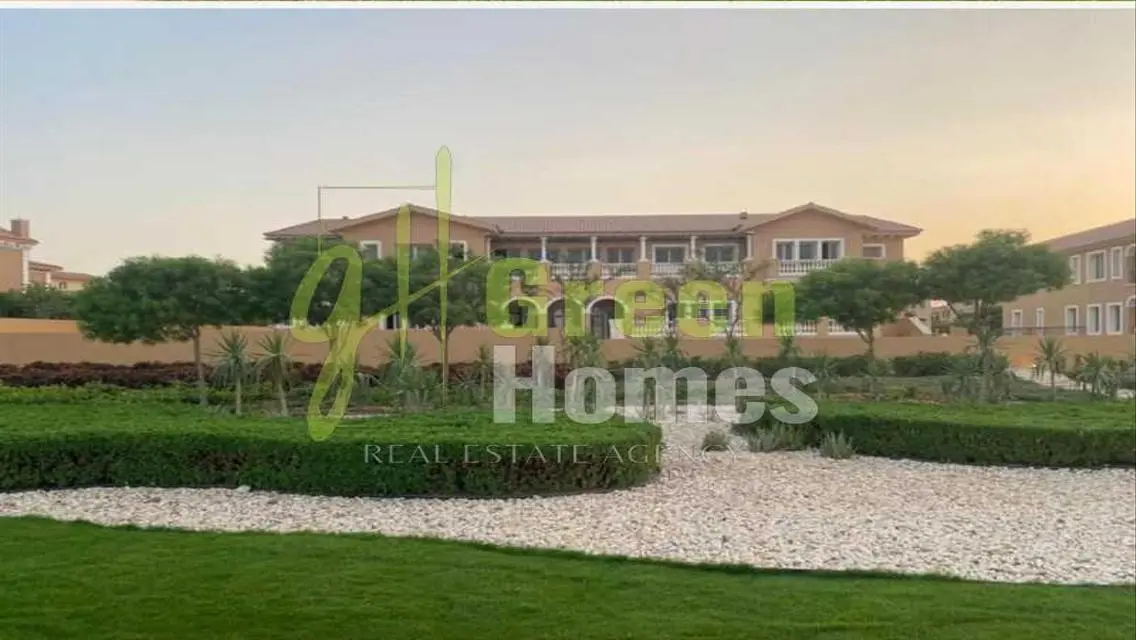 Modern Green Home for Sale with Security Guard
