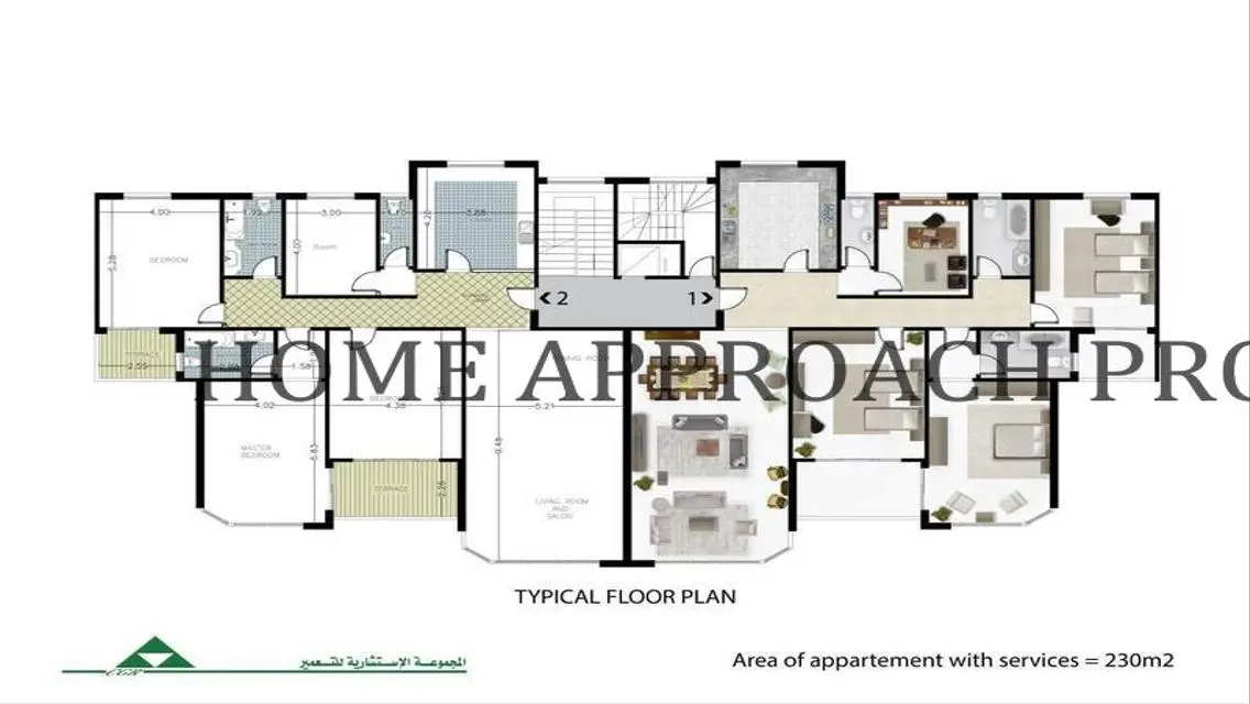 Luxury Apartment for Sale with Spacious Area