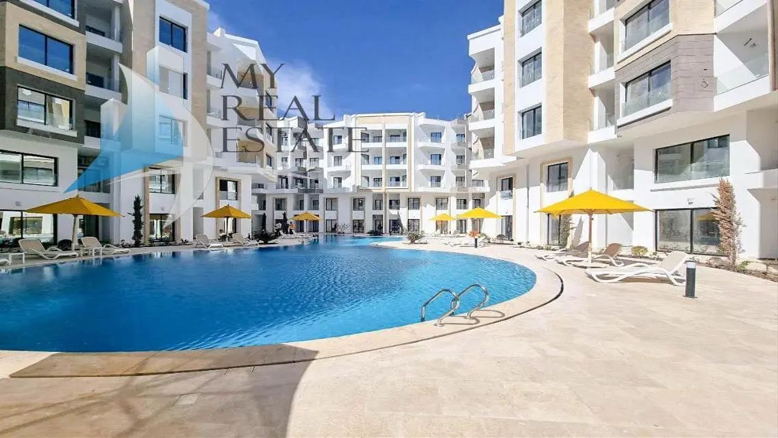New Apartment in a Compound with a Pool