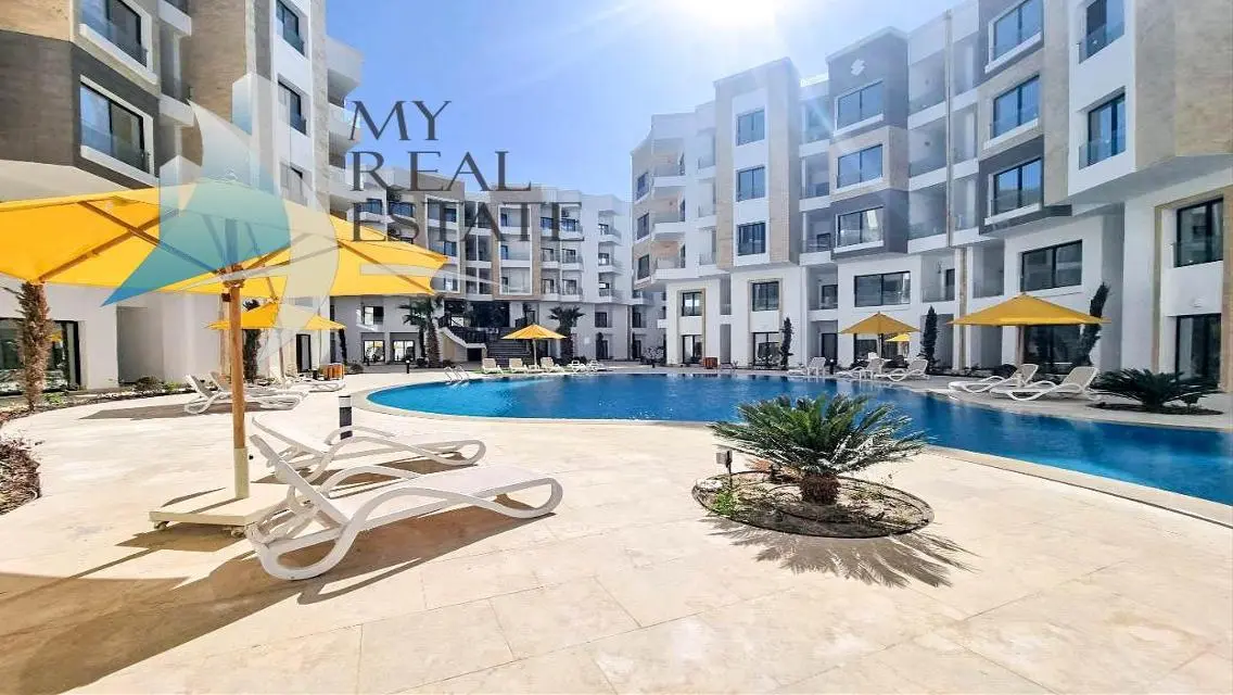 New Apartment in a Compound with a Pool