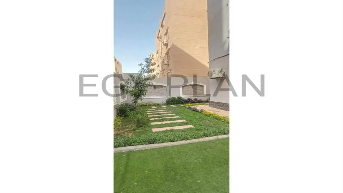 الحي الخامس بقلب الشيخ زايد شقه بي جاردن