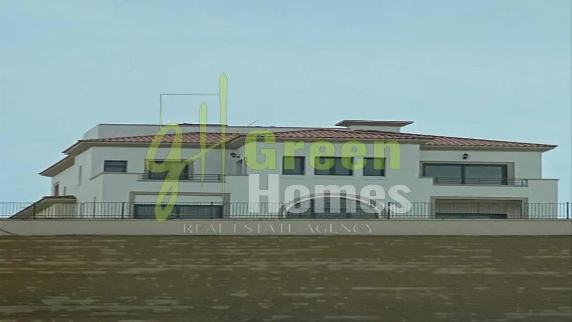Modern Green Home with Security and Service