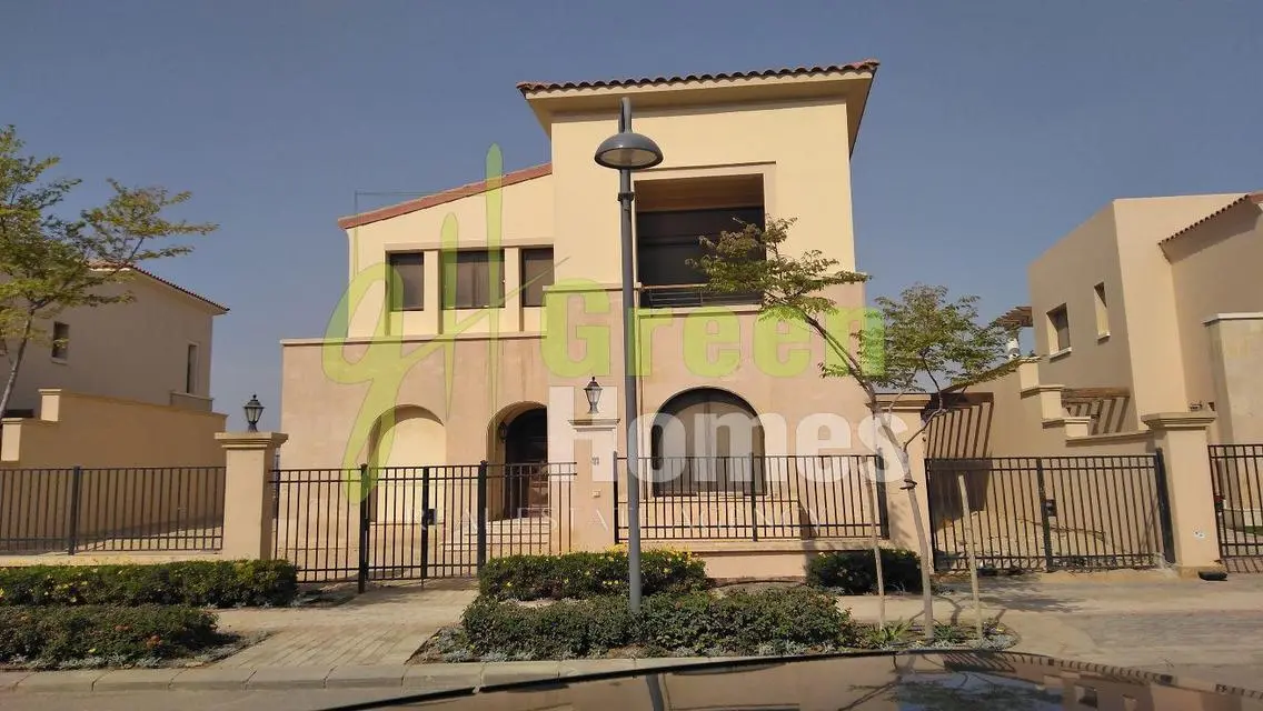 Modern Green Home with Security and Service