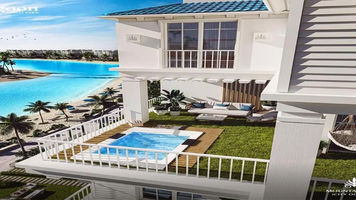 Resale Opportunity: 240m Villa with Lagoon View in Mountain View I City - New Cairo