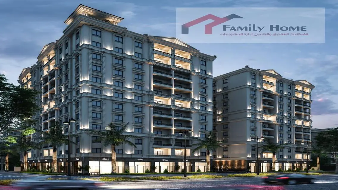 Luxury Apartment for Sale with Balcony and Shared Pool in the Heart of the City