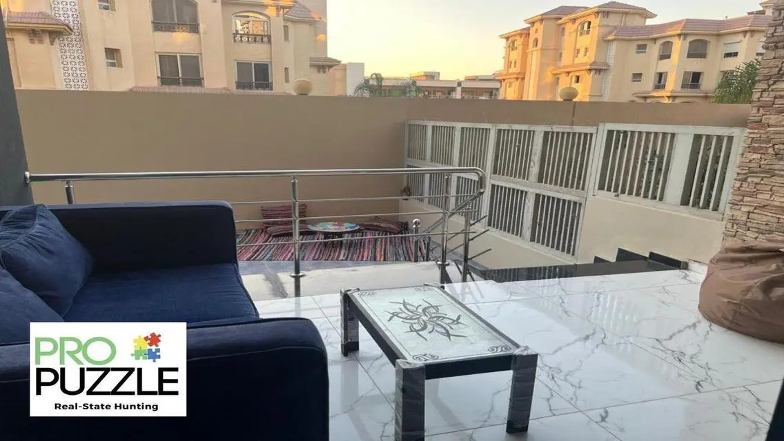 شقة حديقة للايجار في كمبوند ميدتاون