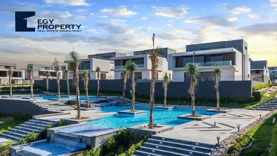 شقة فاخرة للبيع في الكومباوند El Patio 5 East