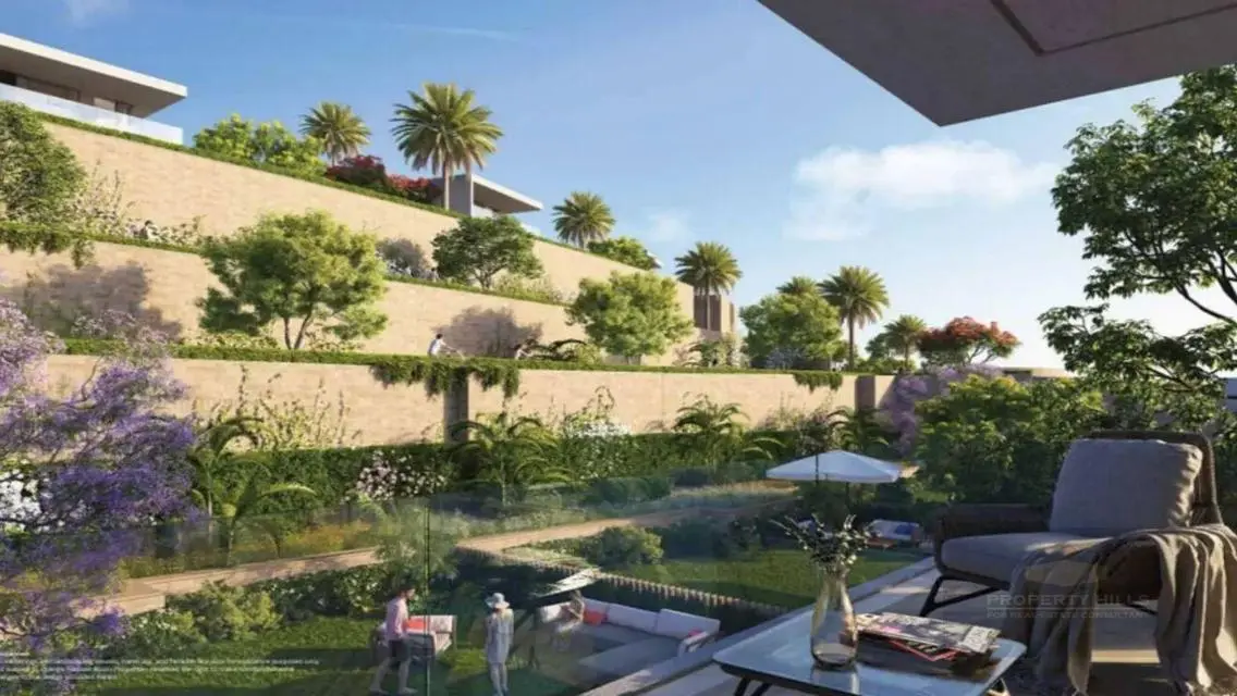 Luxury 4-Bedroom Apartment with Private Garden and Pool