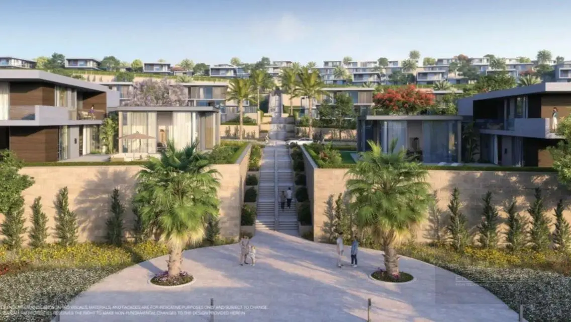 Luxury 4-Bedroom Apartment with Private Garden and Pool