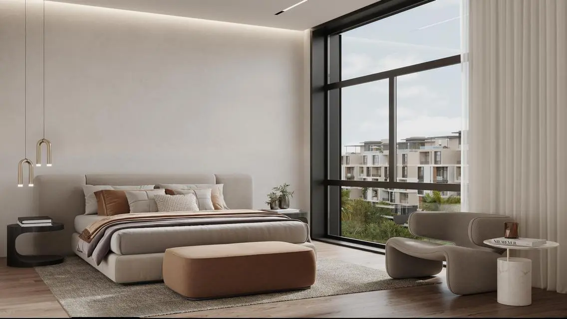 Luxury Apartment at Club House LA7 with Balcony