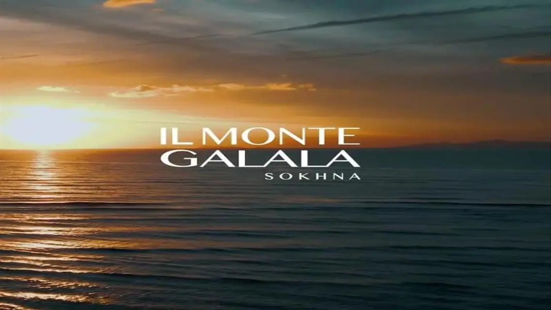شقة رائعة بإطلالة مميزة على البحر في IL Monte Galala