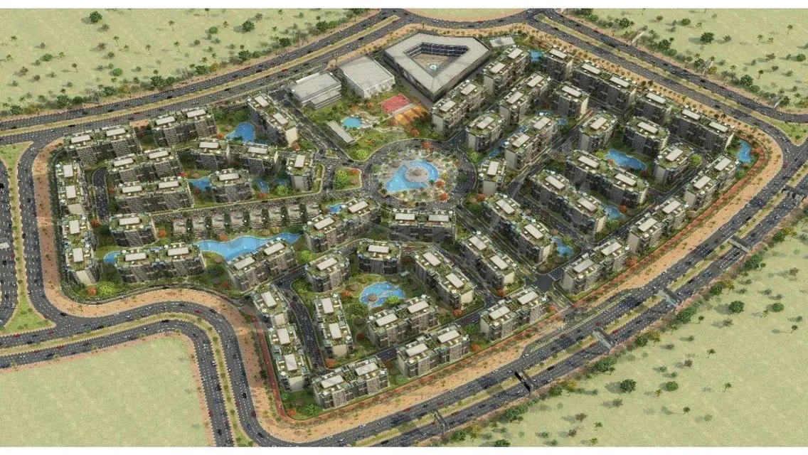 Luxurious Apartment in The City Compound - New Cairo