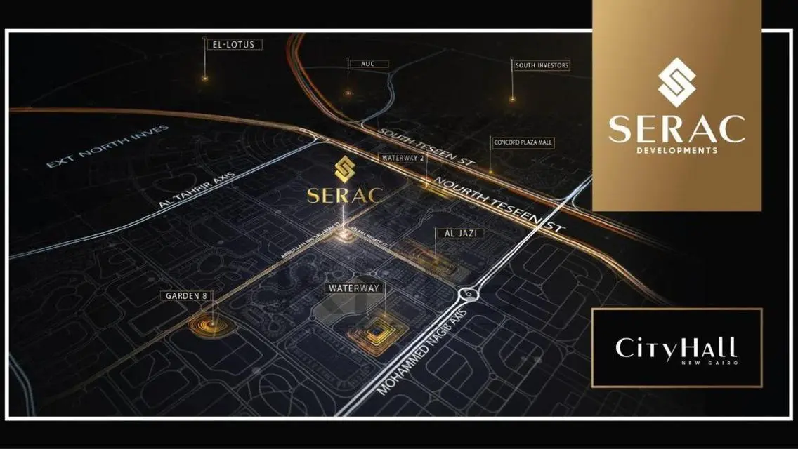 شقة راقية للبيع في مول المدينة ب New Cairo