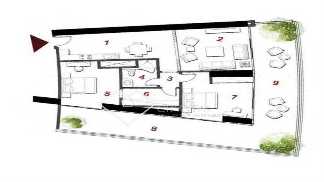 Luxury Apartment for Sale in The Gate New Alamein with Lake Views