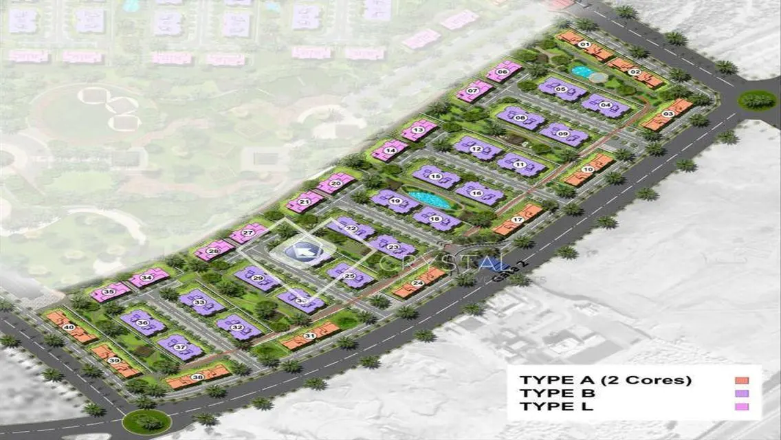 Modern Apartment for Sale in Club Side - Taj City