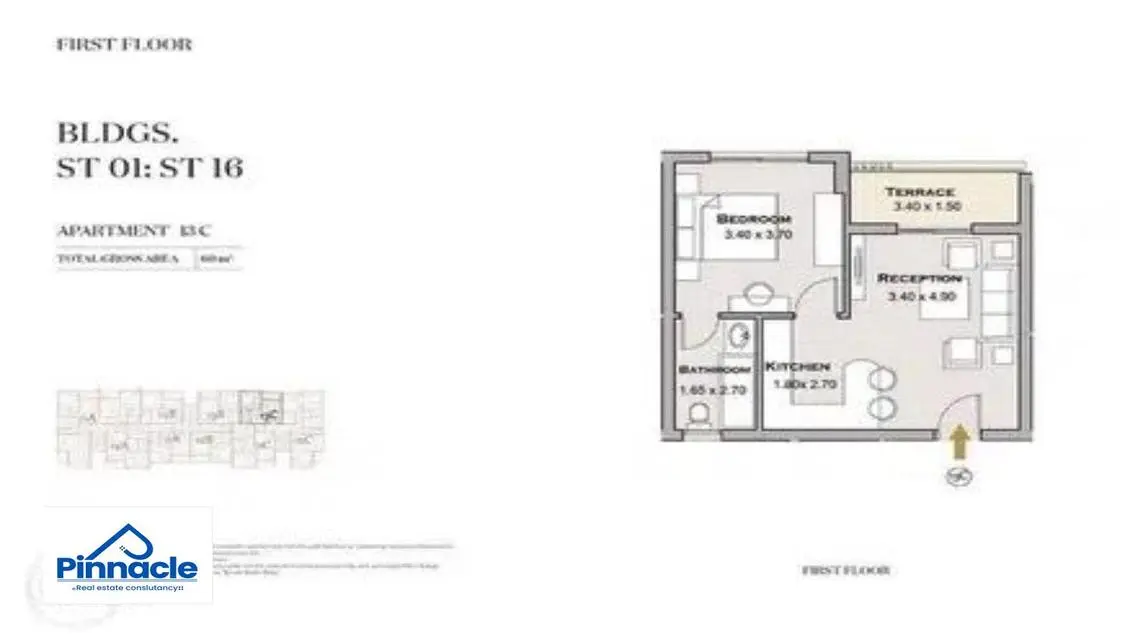 Luxury Apartment for Sale - 60 Sq M