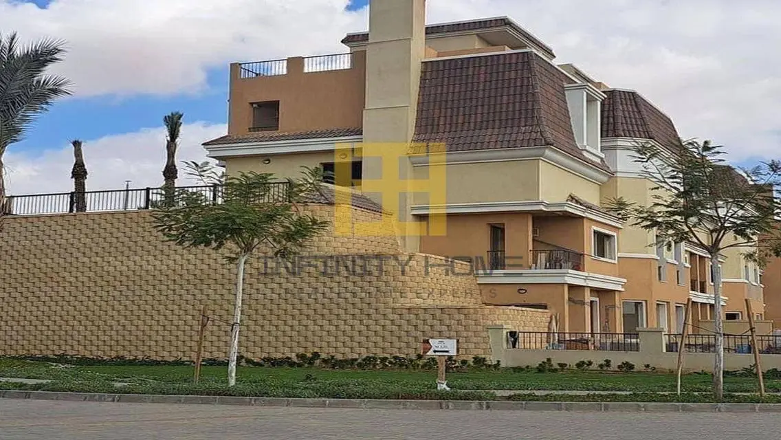 شقة فاخرة مع غرفة دراسة، حارس أمنى وشرفة