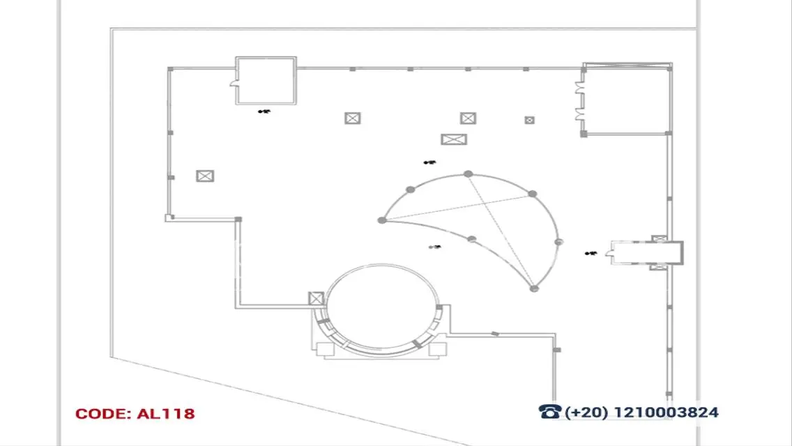 Property of 2000 sqm with Covered Parking