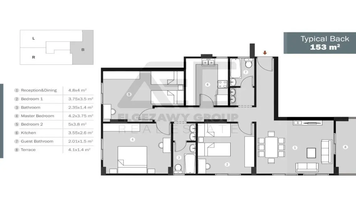 Luxury Apartment for Sale with Security