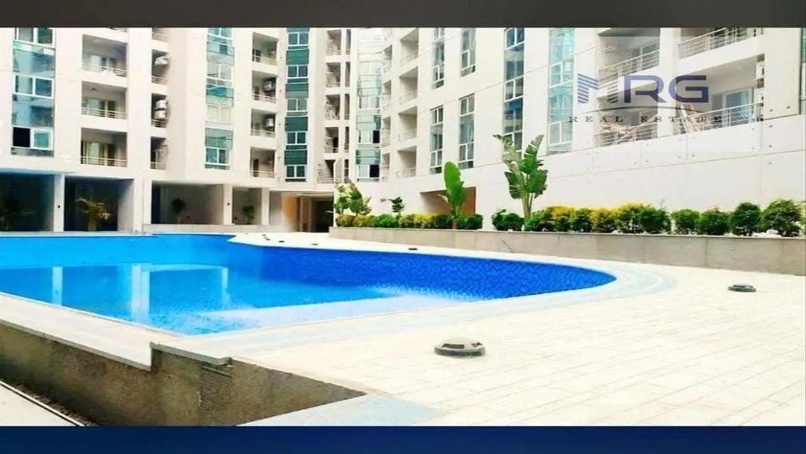 شقة فاخرة 3 غرف نوم مع مسبح ومرافق ممتازة
