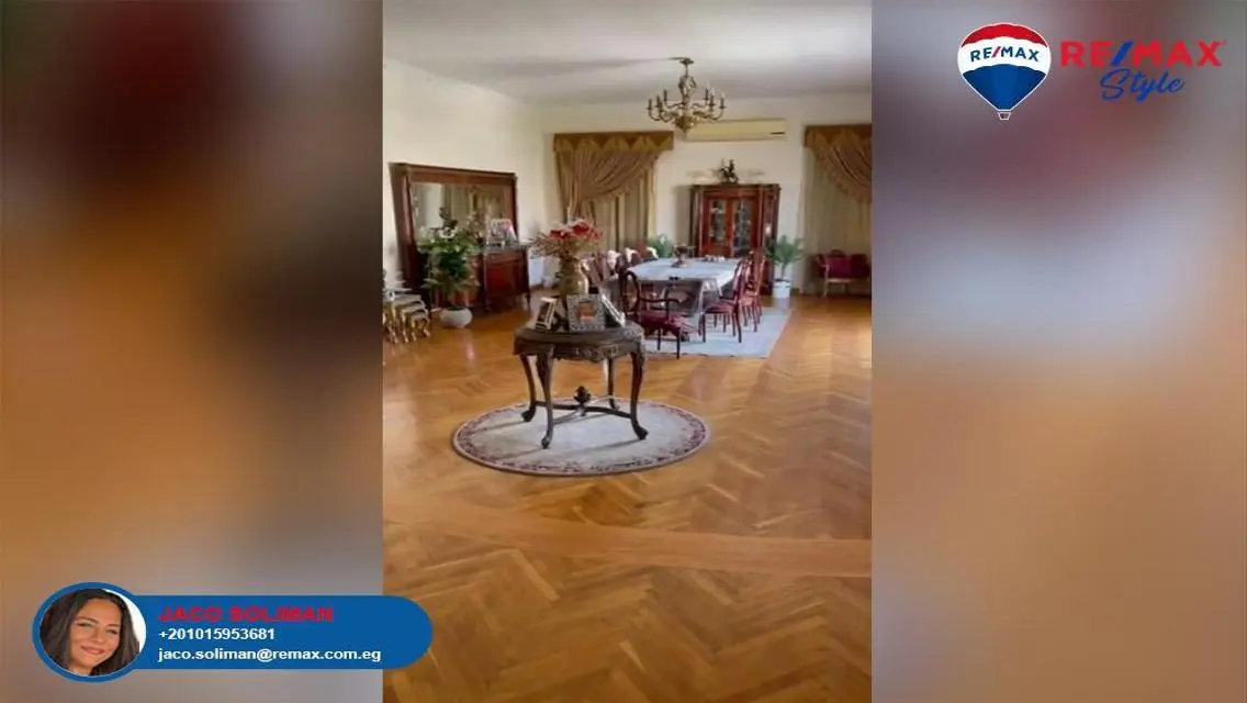 Stunning Apartment of 285 sqm for 150,000 EGP