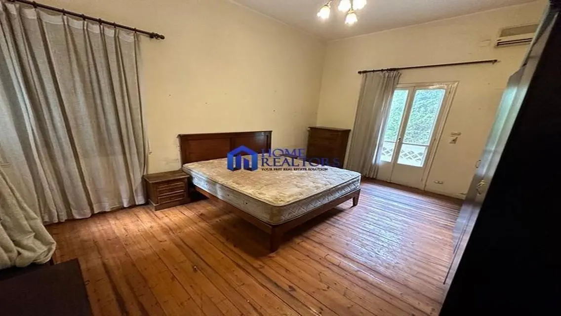 Unique Ground Floor Apartment with Private Garden for Rent in Maadi - Sarayat