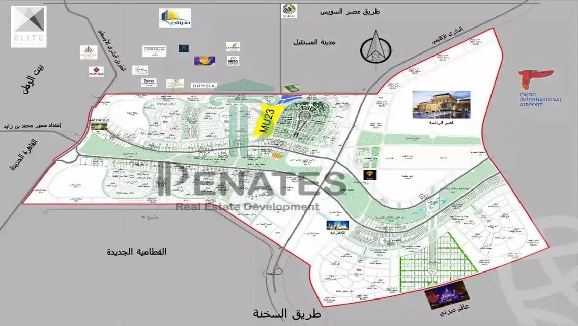 95-مول النخبة في العاصمة الإدارية - فرصة استثمارية رائعة