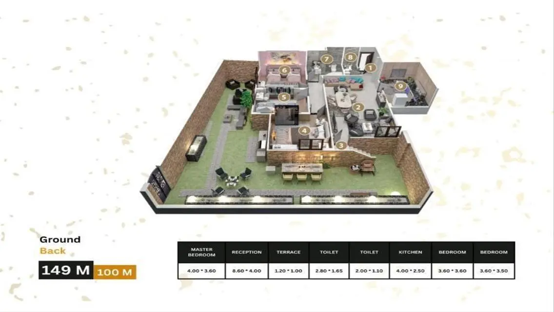 Luxury Apartment for Sale with Private Garden in Prime Location