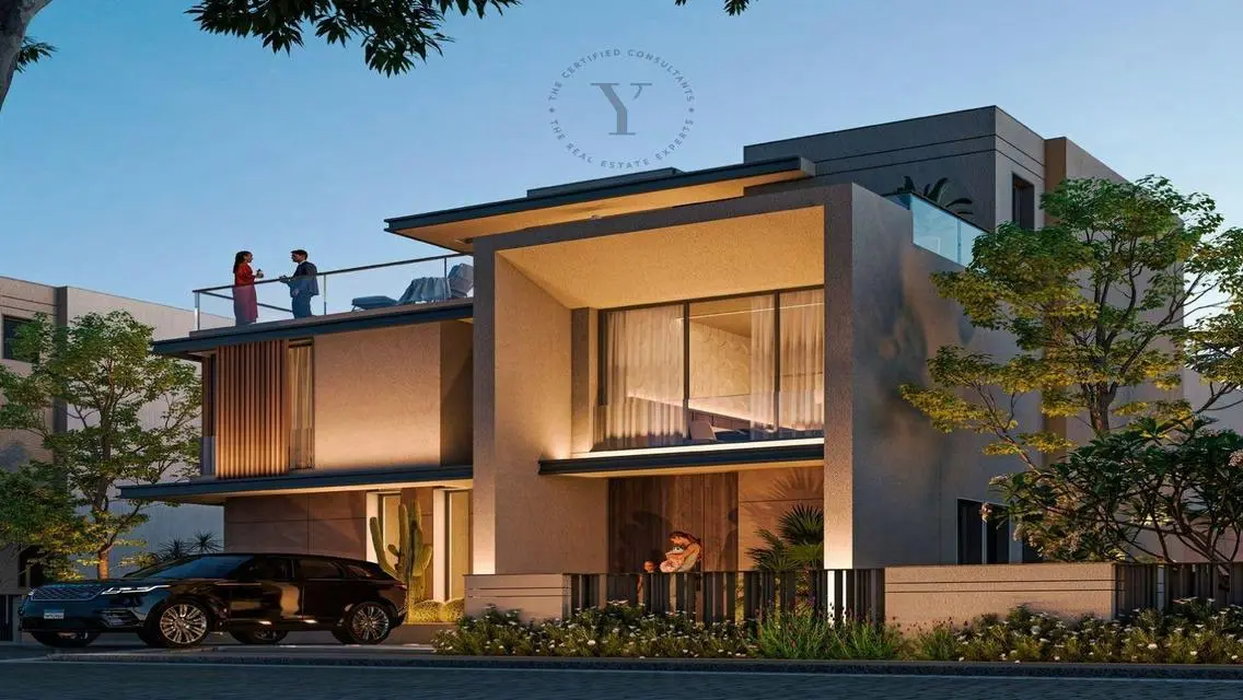 Luxurious Villa in Palm Hills with Private Pool and Garden