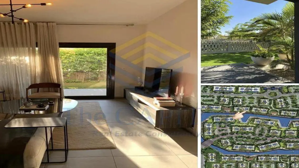 Luxury Apartment in Tel Al Aaid East with Private Garden and Pool