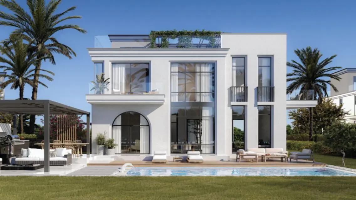 Luxury Villa with Private Garden and Shared Pool