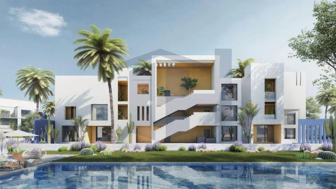Luxurious Apartment with Private Garden and Lake View