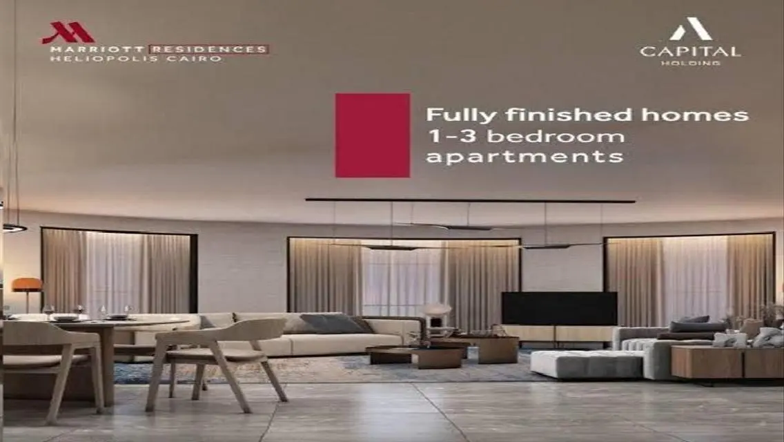 Luxury Apartment for Sale in Marriott Residences Heliopolis